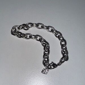 Swarovski Silver Chain Bracelet